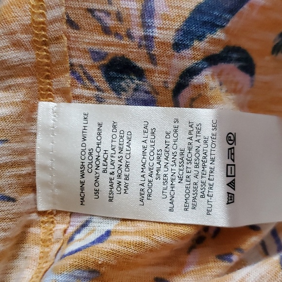 Free People Dreamed of You Floral Top Size XS - Picture 8 of 9